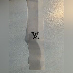 LV Clear Logo plastic Pouch long case